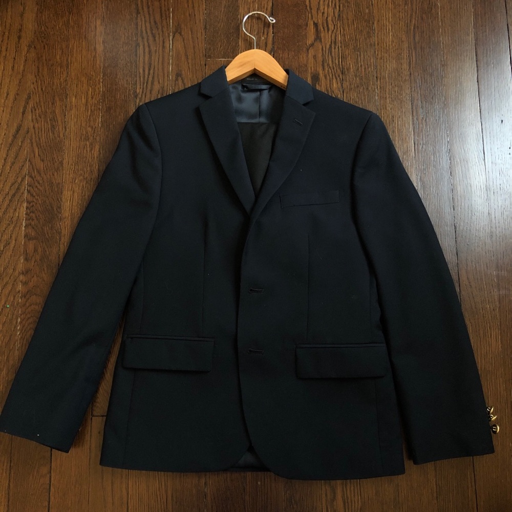 LIGHTLY WORN boys Lauren Ralph Lauren Black Jacket
